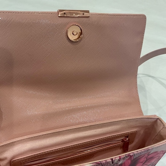 Ted Baker Floral Pink Crossbody Bag - Picture 8 of 15